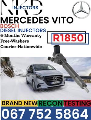 Mercedes Vito Bosch Diesel injectors 