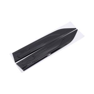 R Mk8 Full Black Fender Badges (20x3cm)