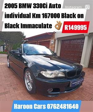  2005 BMW 330Ci individuals Auto service history
