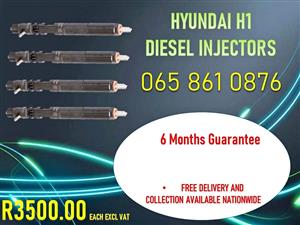 NEW DIESEL INJECTORS FOR SALE FOR HYUNDAI H1 2.5.