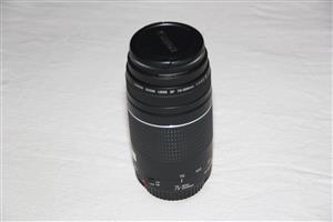 Canon EF 75 to 300mm f4.0-5.6 III Lens LIKE NEW