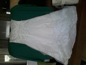 wedding gown size 36