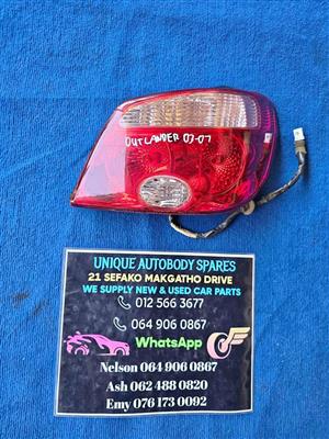 Mitsubishi Outlander Right Tail Light
