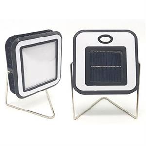 Solar rechargeable camping light