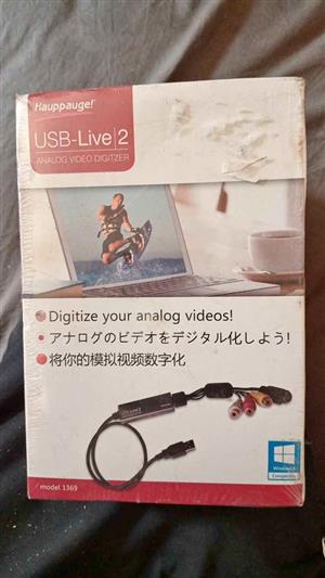 Hauppauge USB-Live 2 Analog Video Digitizer.