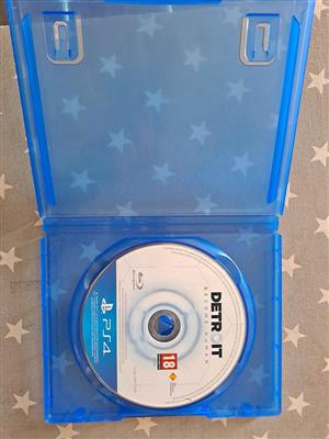 Playstation 4 game Detroit