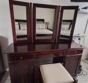 Box bed with mattress and chest of drawers from Mistrys