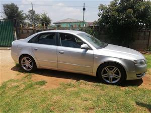 2007 Audi B7 2.0TDI silver in color