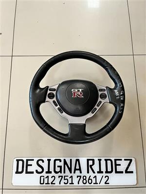 NISSAN GTR STEERING WHEEL AVAILABLE.