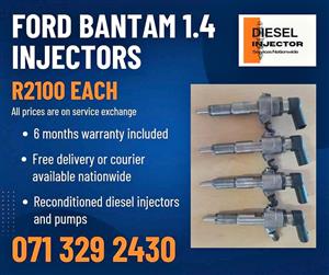 FORD BAMTAM 1.4 INJECTORS FOR SALE WITH WARRANTY