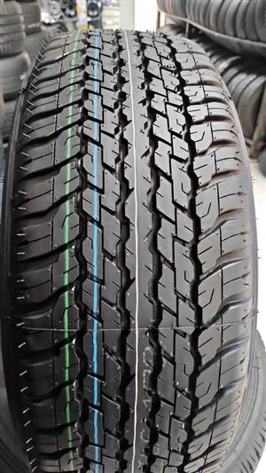 Dunlop Grandtrek AT25 ,265/60/18 brand new set.