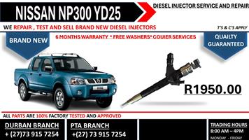 Nissan Np300 yd25 Diesel Injectors 