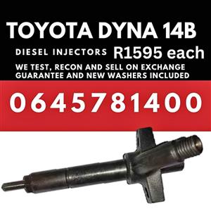 Toyota Dyna 14B diesel injectors for sale
