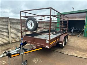 4.0m x 1.8m x 1.7m HIGH ALMOST NEW UTILITY TRAILER