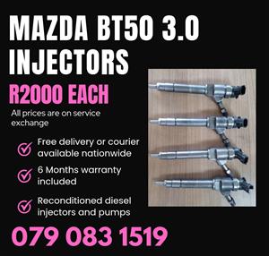 MAZDA BT50 3.0 INJECTORS FOR SALE WITH WARRANTY 