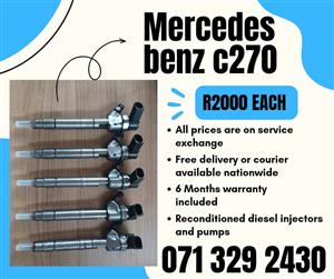 MERCEDES BENZ C220 INJECTORS FOR SALE WITH WARRANTY INCLUDED 