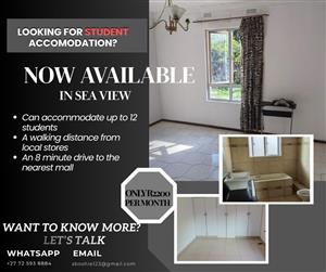 A student accomodation in  Durban, Sea View