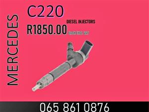 C220 diesel Injectors For Sale we sell on exchange or recon