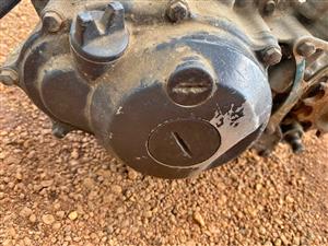 Yamaha YZ 250 F stator cover. Meyerton bike scrapyard new and secondhand spares.