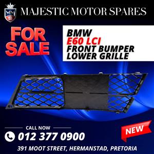 BMW E60 LCI Front Bumper Lower Grille for Sale – New
