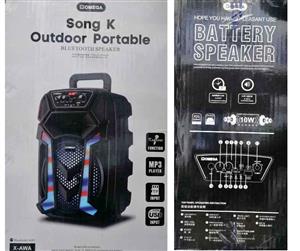 8inch (30cm tall) Bluetooth Rechargable Speaker, New with 1 year warranty and FREE DELIVERY