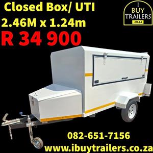 2027 Closed Box Utility  Trailer 