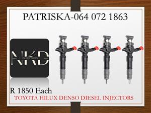 TOYOTA HILUX DIESEL INJECTORS FOR SALE