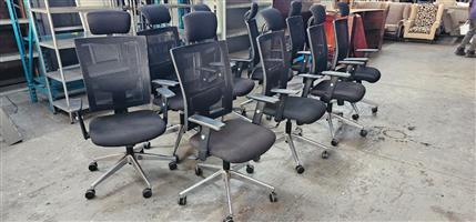 Office Chairs (UKHUNI) ERGOTHERAPY with headrest