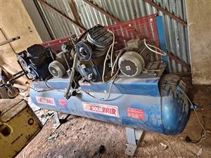 Industrial Double motor air compressor for sale 