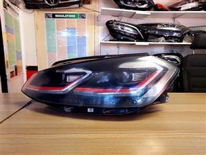  2019 VW GOLF 7.5 GTI HEADLIGHT LEFTSIDE FOR SALE SUPER CLEAN 