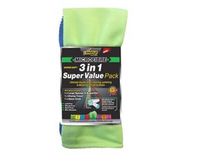 Shield Microfibre 3in1 Super Value Pack
