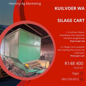 Kuilvoer Wa / Silage Cart