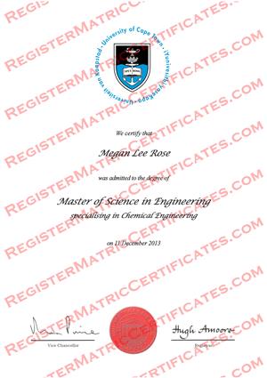Certificates, Diplomas, Degrees, or Licenses