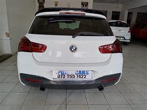 2016 BMW F21 135i MPeformance MSport 3 dr  Automatic, Petrol  White, Code2, Sparekey, Full service h