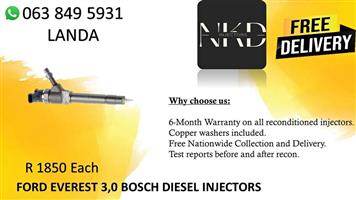 FORD EVEREST 3.0/BT50 FUEL INJECTORS