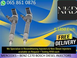 INJECTORS FOR MERCEDES C220 DIESEL INJECTORS FOR SALE 