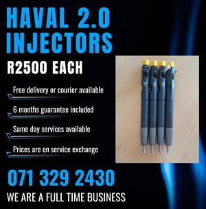 HAVAL 2.0 INJECTORS FOR SALE WITH WARRANTY 