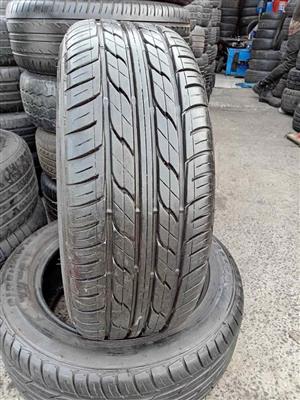 Selling a pair of 205/55R16 Firestone