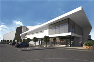 Development site available which can be built to suit tenant’s specific requir