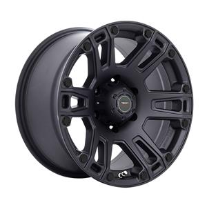 18″ A-Line Dagger Satin Black TNT 6/139 9j ET20 106.2 1135kg Load Alloy Wheels