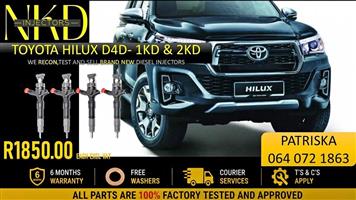 DIESEL INJECTORS REPAIRS ON TOYOTA HILUX