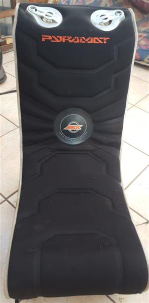 Gaming chair R1000 or nearest cash offer. Collection only. Contact Tracey 084 44