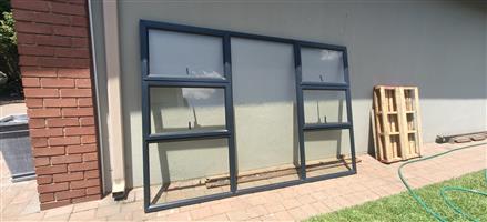 Aluminium window frame 