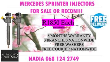DIESEL INJECTORS FOR MERCEDES BENZ SPRINTER