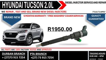 Hyundai Tucson Diesel Injectors 