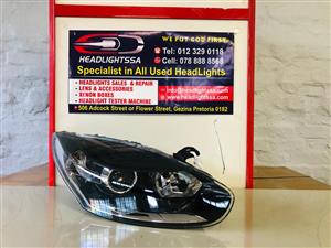 Renault Megane 3 right side black headlight 