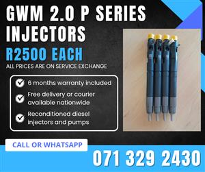 GWM 2.0 P SERIES INJECTORS FOR SALE WITH WARRANTY 