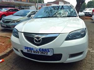 2007 MAZDA 3 1.6 SEDAN MANUAL  WHITE PETROL PETROL  96.000KM 