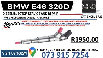 BMW E46 320 D Diesel Injectors 