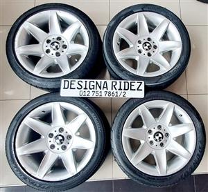 BMW STYLE 81 17'INCH 5/120 WHEELS&TIRES